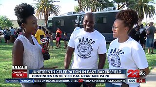 Juneteenth celebration in East Bakersfield