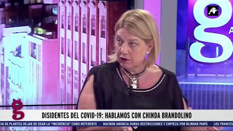 DRA CHINDA BRANDOLINO ENTREVISTADA EN TV ESPAÑOLA