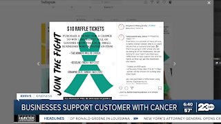 Kern's Kindness: Local businesses rally around customer with cancer