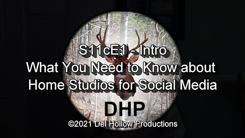 S11cE1 - Intro to - What You Need to Know about Home Studios for Social Media