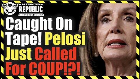 Caught On Tape! Nancy Pelosi Makes Haunting Statement – Did She Really Just Call For THIS!?