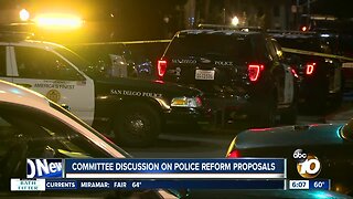 Committee to discuss proposal to create independent commission to oversee police