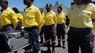 SOUTH AFRICA - Cape Town - Law Enforcement Training Day (Video) (43M)