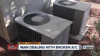 Family endures near-record heat without air conditioning