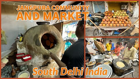 Jangpura Community And Market - South Delhi India 2024