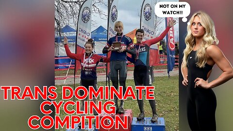 Trans continue to win in womans sports leaving females in 3rd at cycling event.