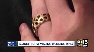 Mesa man desperate to find lost wedding ring