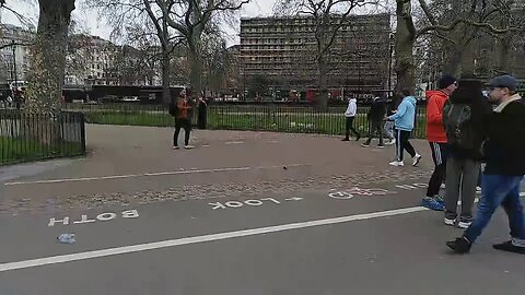 Some Muslims Enforcing Sharia Law At Speakers Corner - They Even Get The Police To Help Them