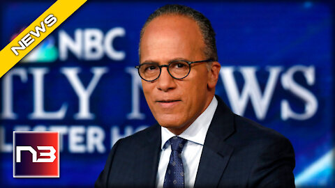 Liberals PRAISE NBC Host Lester Holt after He Claims that Fairness is “Overrated”