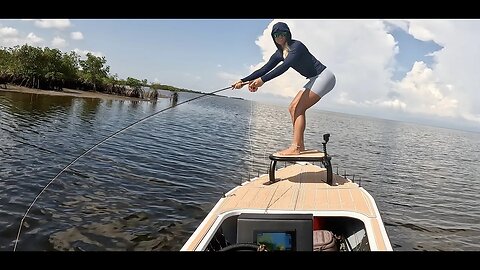 1st Sheepshead on Fly & 1st on the NEW SKIFF