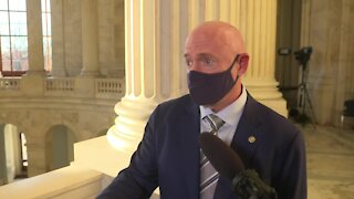 Full Interview: Arizona Sen. Mark Kelly speaks to the media after being sworn in