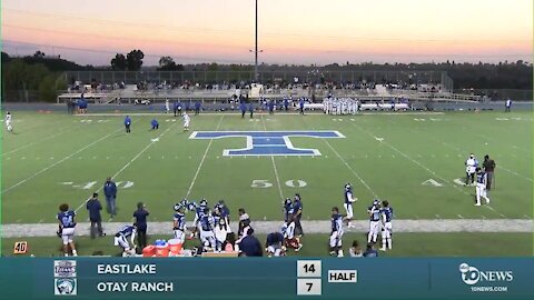 2 PREP FOOTBALL LIVE STREAM: Eastlake vs Otay Ranch