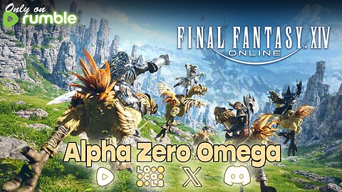 Final Fantasy XIV Online: Let's Go Chocobo! | 🚨RumbleTakeover🚨