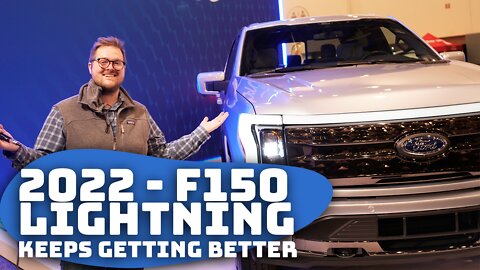 Finally Seeing the 2022 F-150 Lightning In-Person | Ford Lightning Review (Grand Rapids Auto Show)