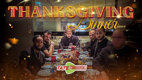 Tate’s Thanksgiving Dinner | Tate Confidential Ep 202