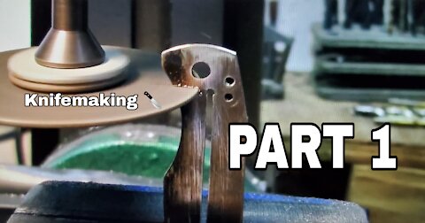 The Making of the Dactyl Small Pocket Knife - Part 1 of 2 #knifemaking