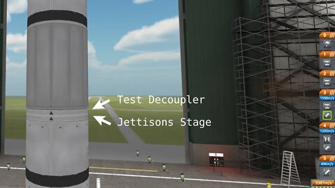 KSP 1 Decoupler Test