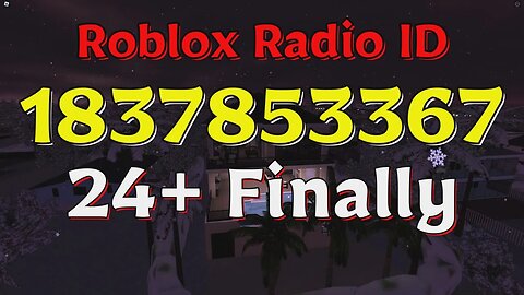 Finally Roblox Radio Codes/IDs