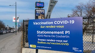 Vaccin contre la COVID-19: L'âge minimum pour prendre rendez-vous a baissé à Montréal