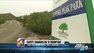 Tucson City Council votes to limit car access on 'A' Mountain