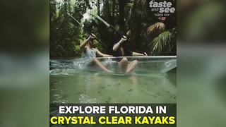 Crystal clear kayaking in Central Florida | Taste and See Tampa Bay