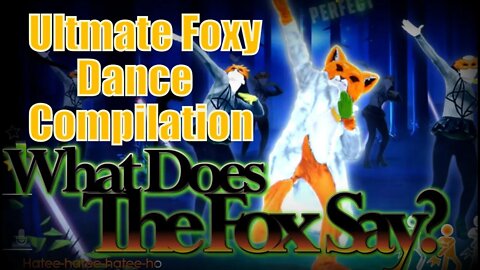 🦊The Fox (What Does The Fox Say?) the ULTIMATE friendly fox real & cartoon dance compilation ツンデレキツネ