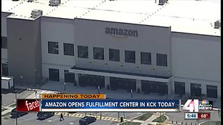 KCK Amazon fulfillment center opens Tuesday