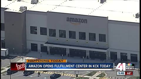 KCK Amazon fulfillment center opens Tuesday