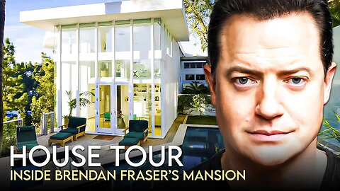 Brendan Fraser | House Tour | $5 Million Beverly Hills Mansion & More