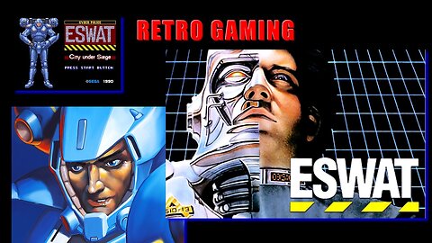 E Swat City Under Siege Sega Genesis #retrogaming #retrogame #videogame #viral #dudivulgagames