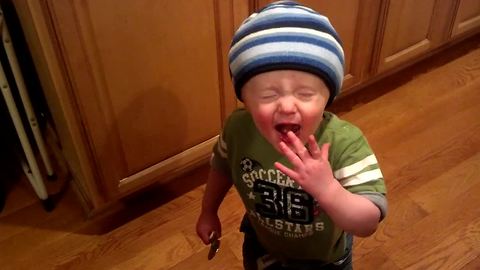 Sweet Toddler Tries Ice Cream For The First Time And He Loves It