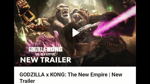 GORILLA KONG : the new impire new trailer Hollywood movies