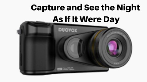 Duovox Mate Pro Camera: Capture and See the Night As If It Were Day