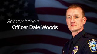 Public memorial service for Colerain Officer Dale Woods today at Cintas Center