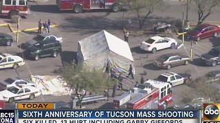 Sixth anniversary of mass shooting in Tucson