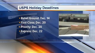 Holiday shipping deadlines