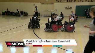 Wheelchair Rugby tournament taking place in Tampa