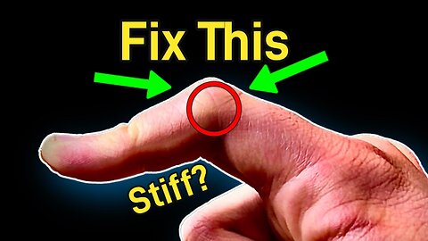 How to Fix your Finger Stiffness Fast!
