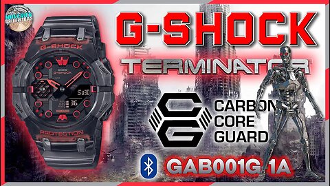 The Terminator! | G-Shock GAB001G-1A or GA-B001G-1AJF 200m Bluetooth Quartz Unbox & Review