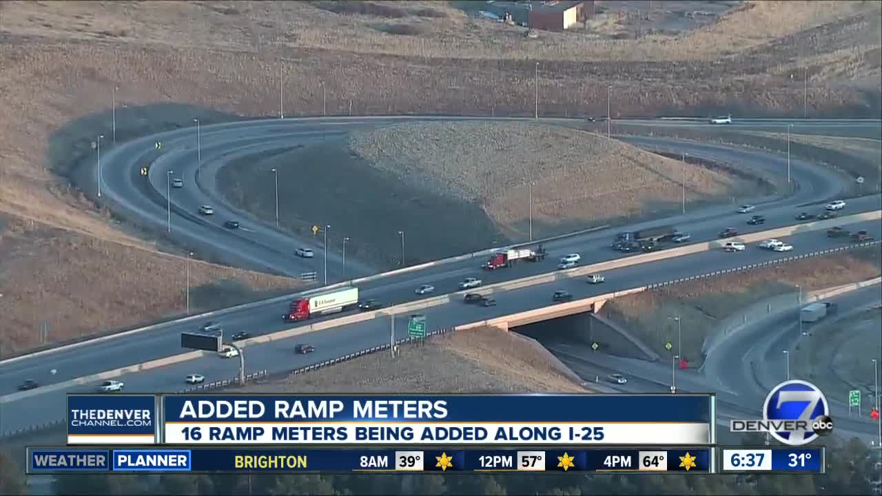 More ramp meters coming to I-25