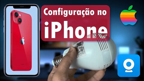 ATUALIZADO 2022 - Configuração no IPHONE: passo a passo Câmera Lâmpada espiã Wifi IP no Iphone (IOS)