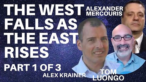 THE WEST FALLS & THE EAST RISES - TOM LUONGO, ALEXANDER MERCOURIS + ALEX KRAINER - 1 OF 3
