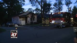 Overnight house fire in Lansing Township under investigation