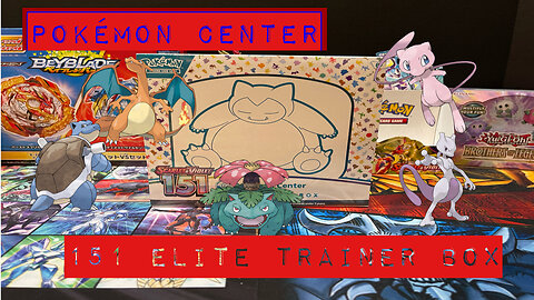 Pokémon center 151 ETB