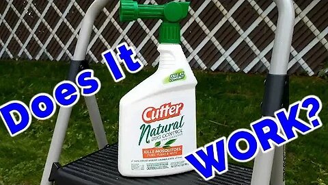 DOES IT WORK? Cutter Natural Bug Control Spray Concentrate