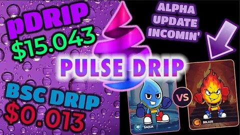 💜PULSE DRIP “NO FORK” | pDRIP Investors Are WINNING 🏆 | More Purple☔️Rain Alpha On Your Heads!!