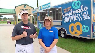 Auntie Anne's executive discovers second career after losing job: selling pretzels in own food truck