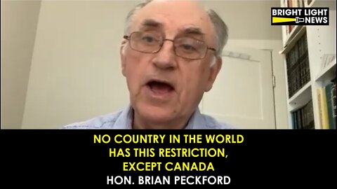 [TRAILER] No Other Country Has This Restriction, Except Canada - Hon. Brian Peckford