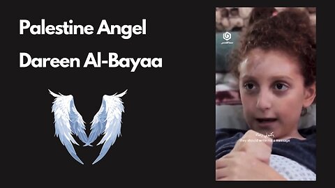 A Palestine Angel in Gaza | Left behind | Dareen Al-Bayaa with her brother Kanan