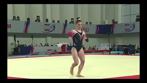 Abigail Martin GBR Floor Exercise All Around Final 2023 Artistic Gymnastics Junior World Champio